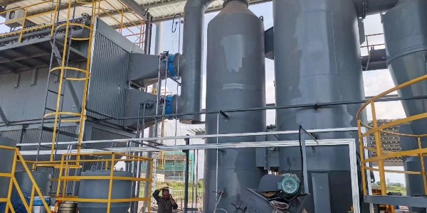 悟空体育焚烧炉内蒙古工程安装调试中，守护绿水青山悟空体育一马当先